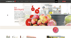 Desktop Screenshot of lapommeraiedor.com